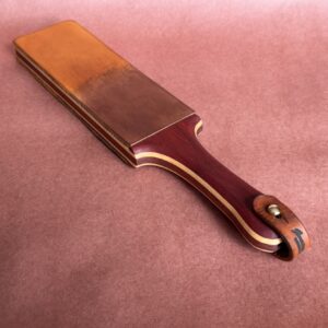 Heritage - Signature (Padauk/Curly Maple/Padauk | Dark Brown/Saddle Tan)